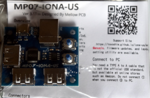 MP07-IONA-US - JVS to USB converter